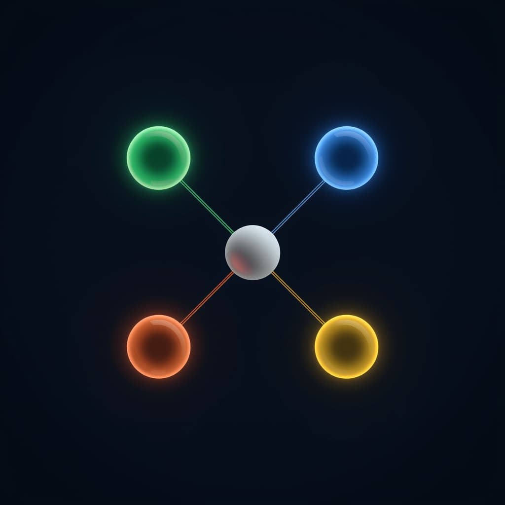 Four AI engines checking a page for citations